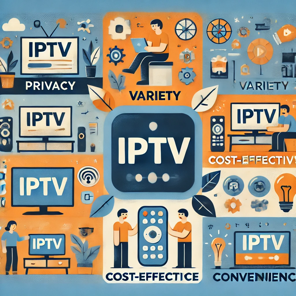 Futuristic image showing VR and AR technologies for IPTV adult content.